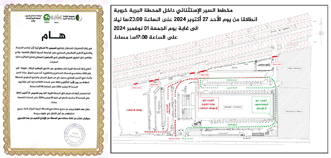 التحضيرات للاحتفال بالذكرى السبعين 70 لاندلاع ثورة أول نوفمبر المجيدة